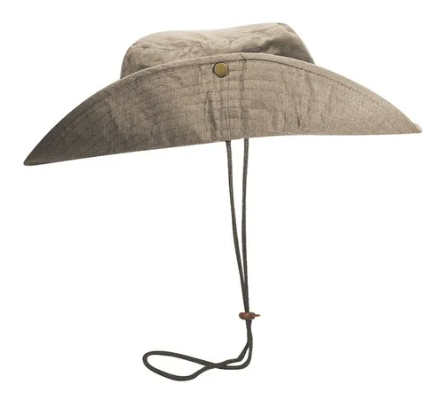 GORRO PESCADOR CANVAS RIPSTOP BEIGE