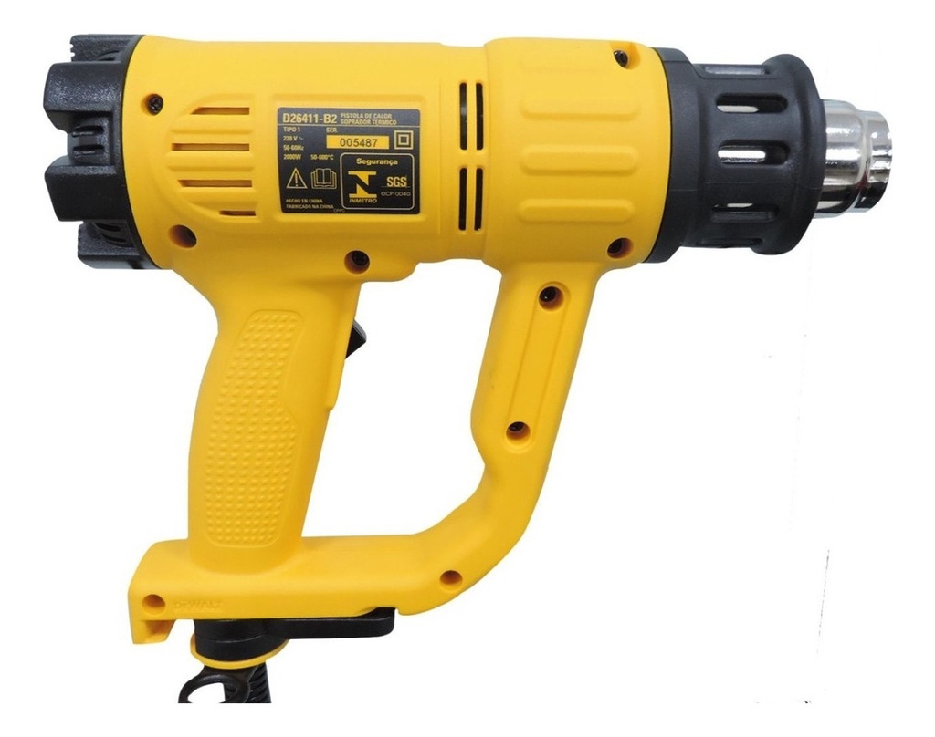 Pistola de Calor 2000 W dewalt D26411-B2C