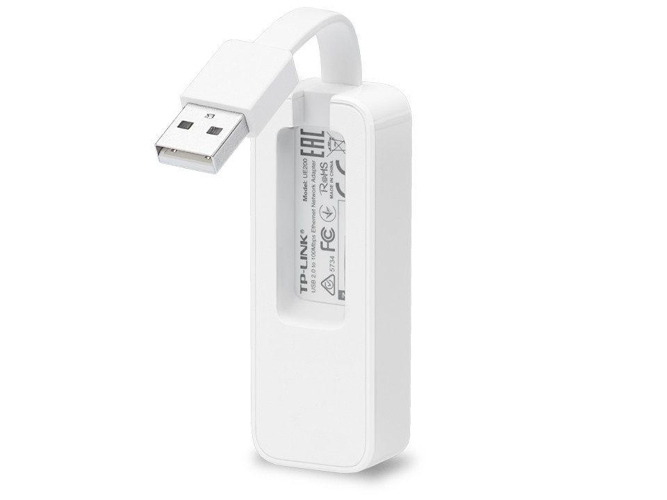 ADAPTADOR DE RED USB 2.0 A ETHERNET A 100MBPS UE20