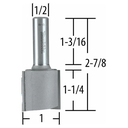 Fresa recta Makita 2 filo 1 1/4 toma 1/2