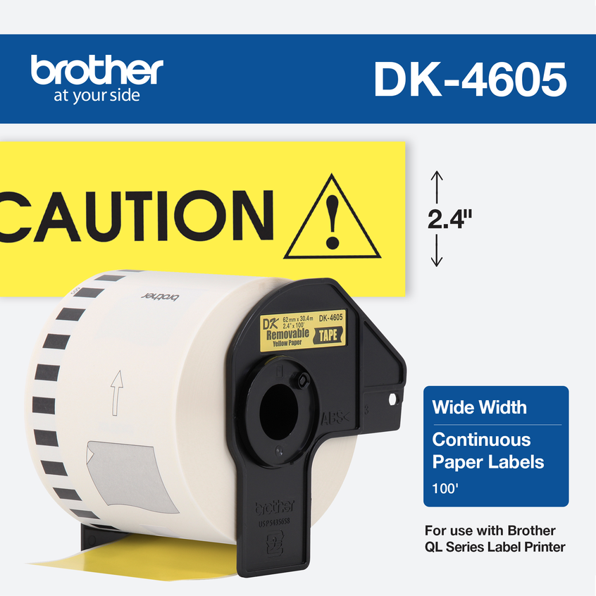 ETIQUETA CONTINUA QL BROTHER DK4605