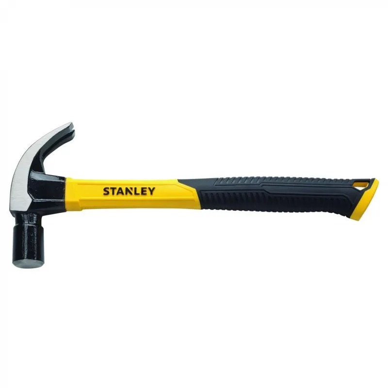 Martillo con mango fibra de vidrio stanley 16oz STHT51391-40