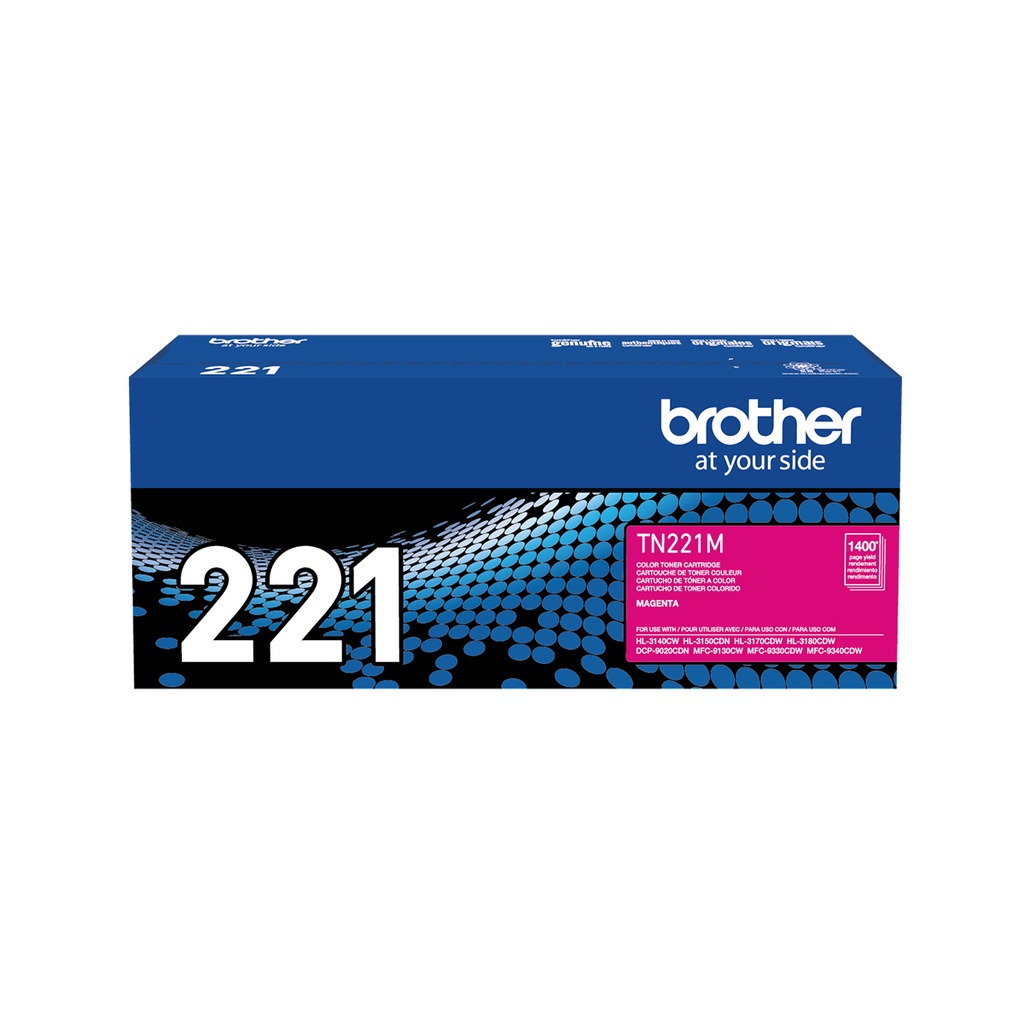 Toner Magenta impresora Brother tn221M