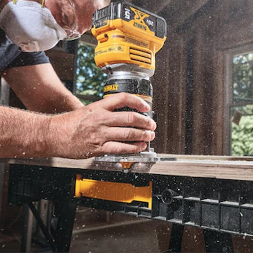 Rebajadora/Fresadora Brushless 20V Max Dewalt XR - DCW600B