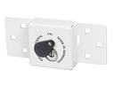 Cerradura  ACERO DI142 + DISKUS BLANCO BLISTEADO