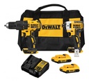 Taladro percutor + atornillador impacto dewalt 20V Dck223