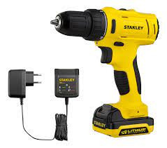 Taladro Percutor + Atornillador de Impacto Stanley 12V SCHI121S2-B2