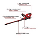 Cortasetos Inalámbrico 18V Einhell GC-CH 1846 Li Kit Power X-Change