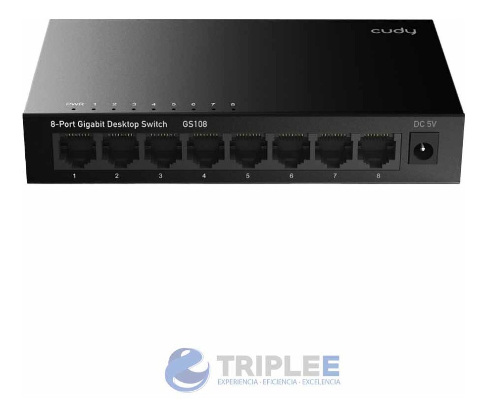 Switch 8 Puertos Gigabit Cudy