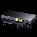 switch 16 puertos poe + 2 sfp gigabit Cudy