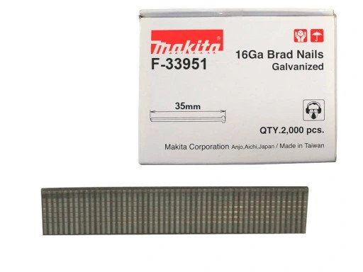 Caja clavo Galvanizado makita 16GA 35 mm