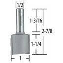 Fresa recta Makita 2 filo 1 1/4 toma 1/2