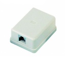 Roseta simple de conexion RJ-45 Cat6 UL-NTW60360