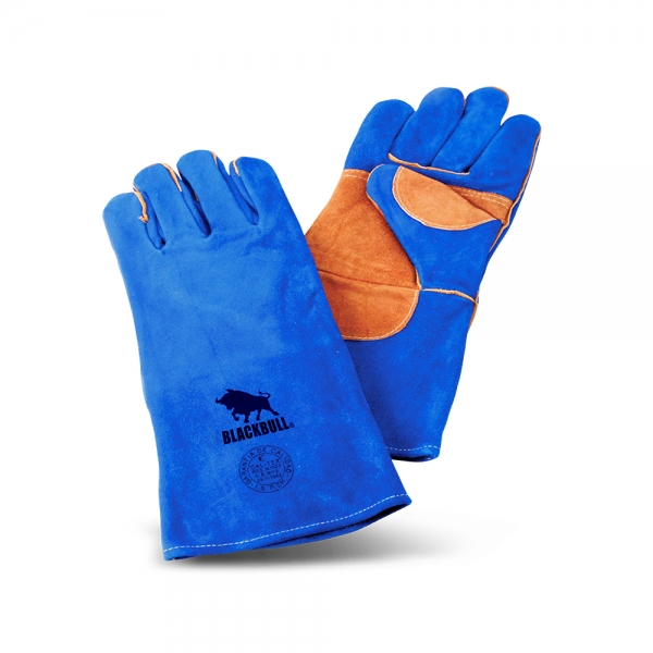 GUANTE SOLDADOR LEGEND KEVLAR  AZUL