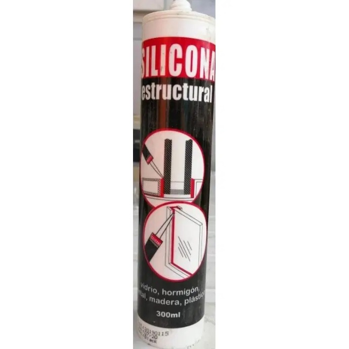 Silicona Estructural Negro 330ML