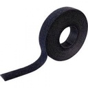 VELCRO DOBLE FAZ ANCHO 2CM PIEZA 20MTS NEGRO