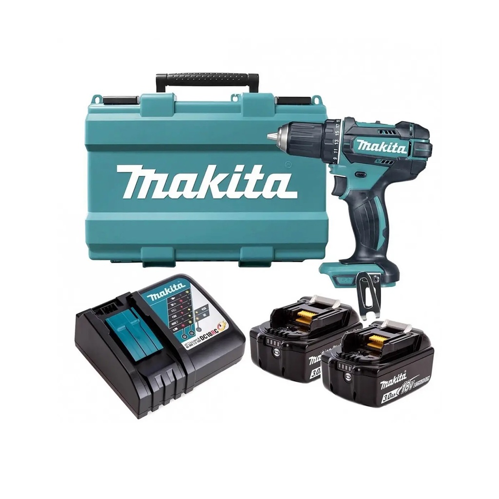 Taladro-Atornillador inalámbrico makita DDF483RFE