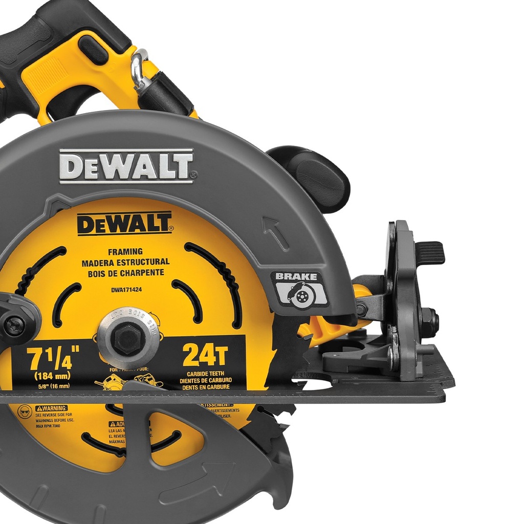 Sierra Circular Inalámbrica Dewalt  7 1/4" 60V  DCS578T2-B2