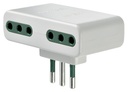 ADAPTADOR MULTIPLE VIMAR PL S11+4P11 BCO  