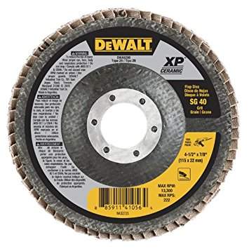 Disco traslapado dewalt Grano 40 DWA8280