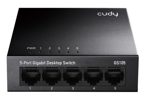 Switch de red  5 puertos  Gigabit