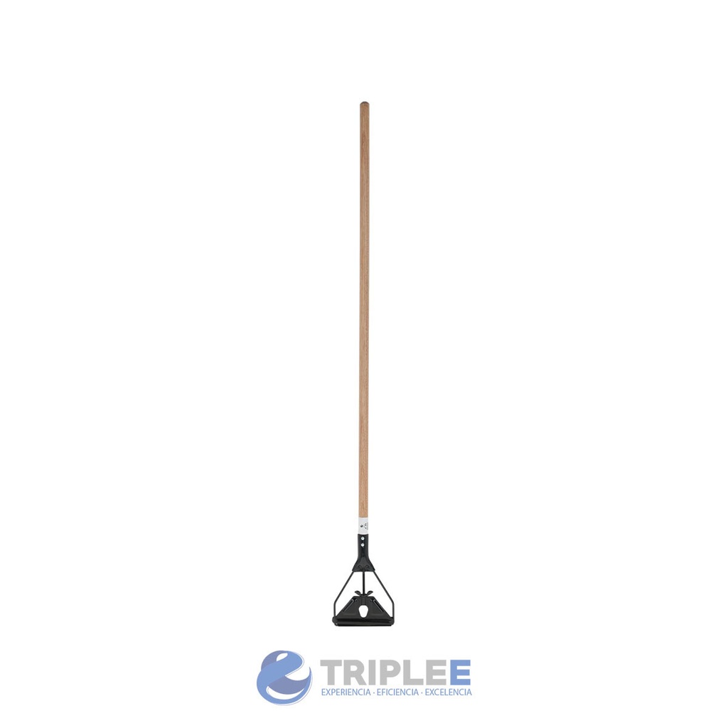 Porta Mopa Janitor Metálico con Mango de Madera ABCO - 6 Unidades