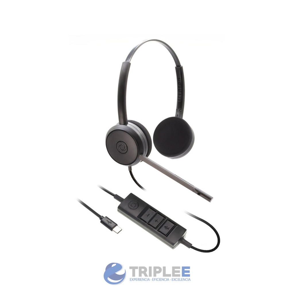 Cintillo audifono Call Center Bravo Stereo USB - C