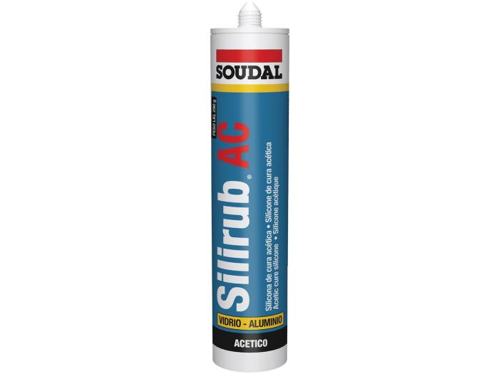 Silicona Universal Acetica Aluminio 300ML SOUDAL