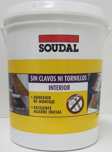 Adhesivo de montaje Soudal Galon 3.8 kg