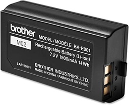 [BAE001] Bateria recargable brother para PTE300VP/500WVP