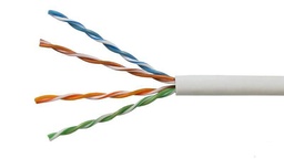 [0210035] Cable utp Cat6 Unifilar CCA Gris Aliacion
