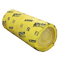 [4000250] Aislaglass Lana de Vidrio con Papel Kraft 1C 80mm R188 1,2 x 9,6 11,52m²