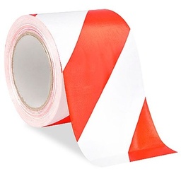 [27245033RB] Cinta demarcatoria blanca/rojo 50x33 