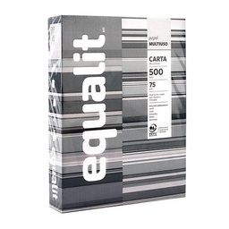 [11820] RESMA PAPEL EQUALIT CARTA 500 HOJAS