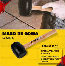 [57-516LA] MAZO DE GOMA 13oz.