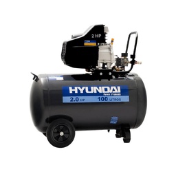 [82HYXY100C] Compresor de aire 2 hp 100 Litros Hyundai Correa