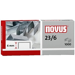 [042-0039] Corchetes novus 23/6 1000 unidades