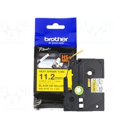 [HSE631E] Cinta rotuladora Brother termocontraible HSE631E