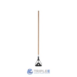 [7015000011203] Porta Mopa Janitor Metálico con Mango de Madera ABCO - 6 Unidades