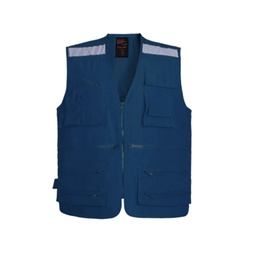 GEOLOGO GABARDINA AZUL MARINO