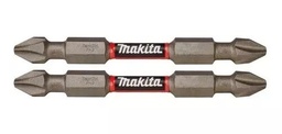 [E-06286] Punta Doble Makita Impact premier Ph2-65 mm 2 unidades