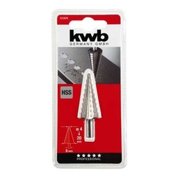 [49525820] Broca escalonada 4-20 mm KWB 49525820