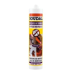 [120933] Adhesivo sin clavo montaje Interior Soudal